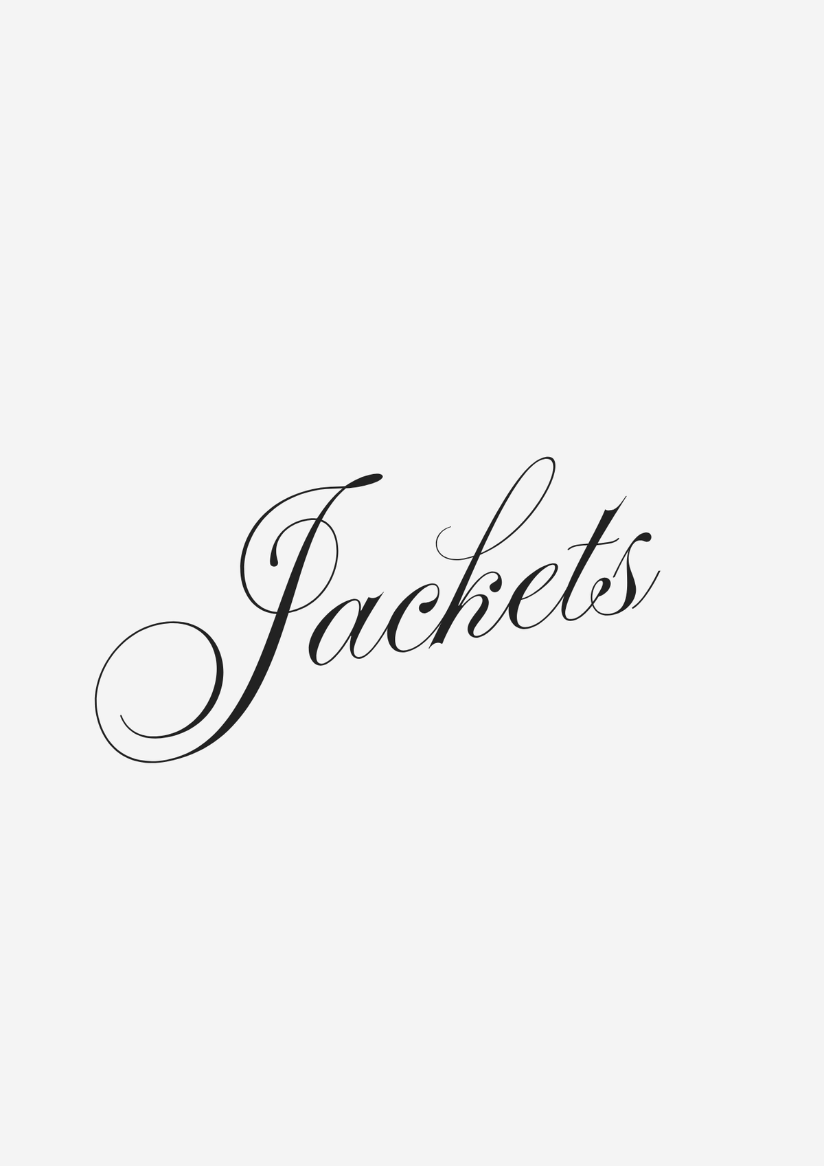 JACKETS