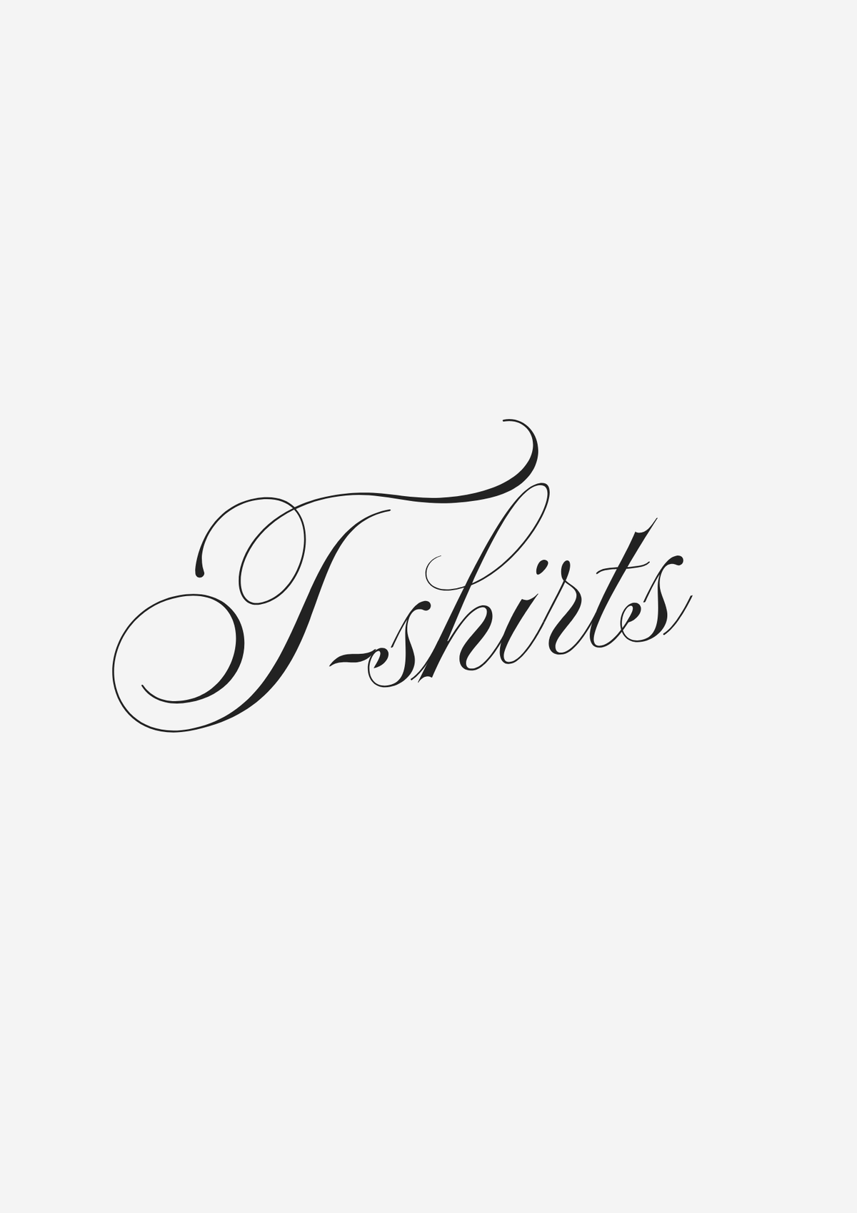 T-SHIRTS