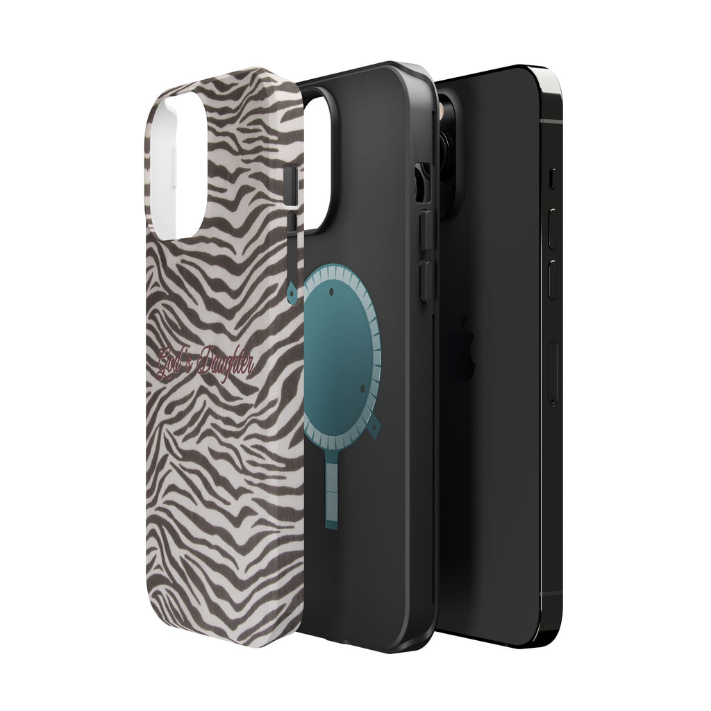 God's Daughter Zebra Stripe MagSafe Phone Case
