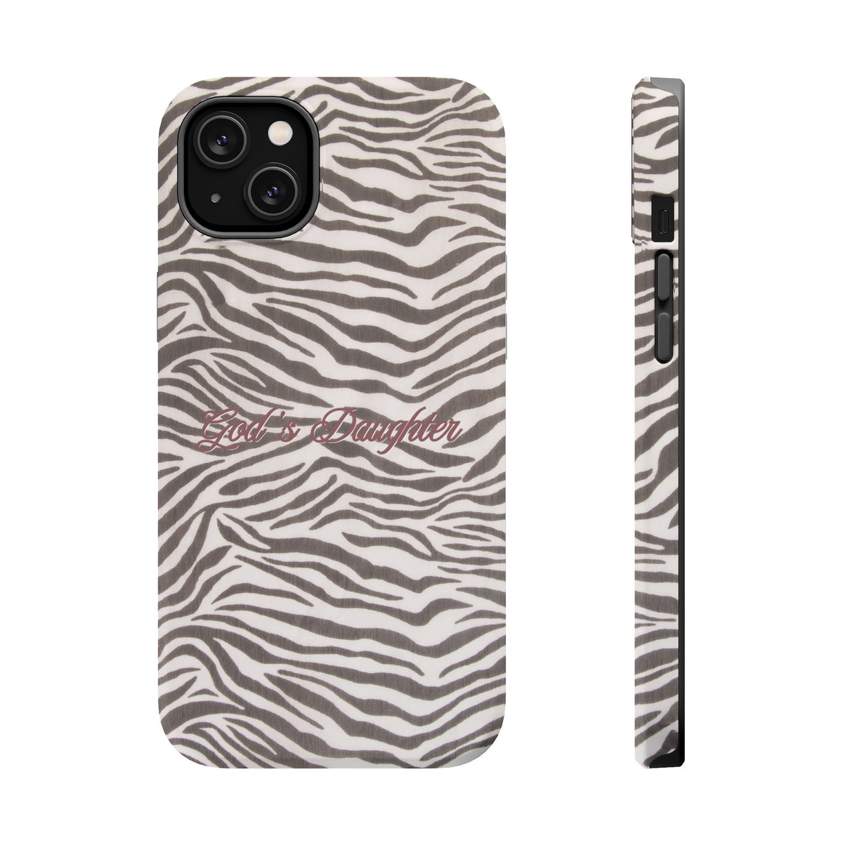 God's Daughter Zebra Stripe MagSafe Phone Case