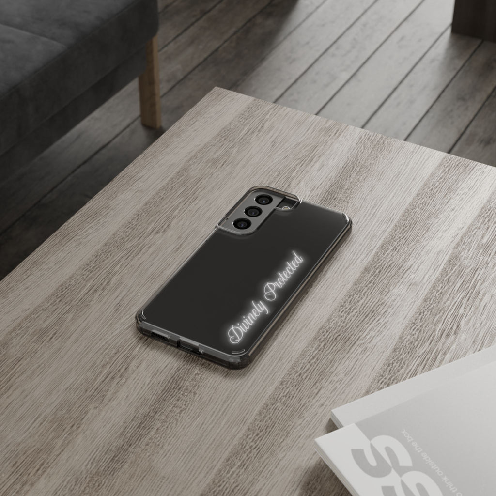 Divinely Protected Clear Phone Case