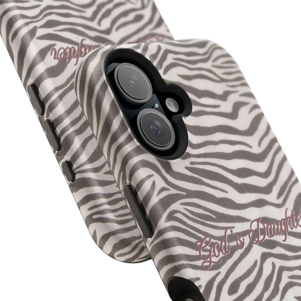 God's Daughter Zebra Stripe MagSafe Phone Case