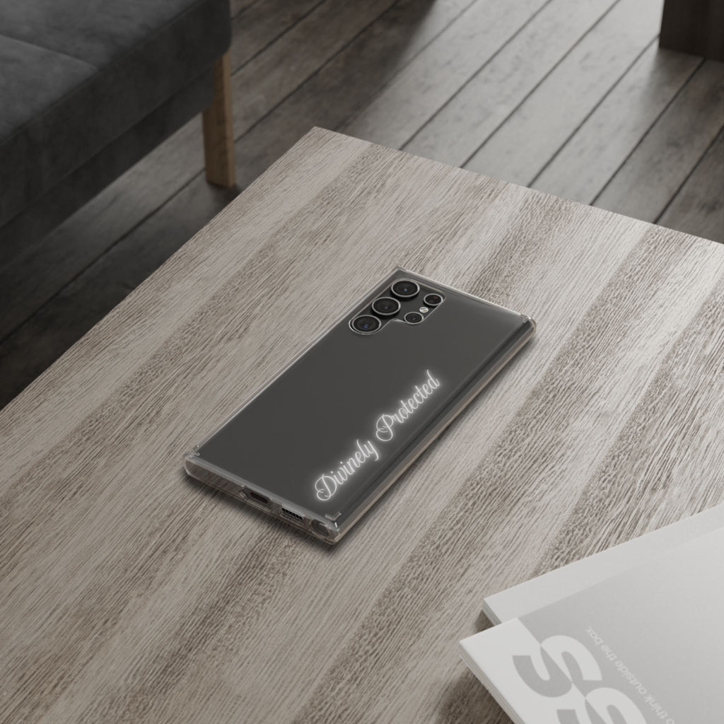 Divinely Protected Clear Phone Case