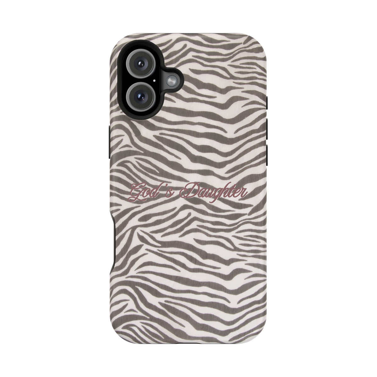 God's Daughter Zebra Stripe MagSafe Phone Case