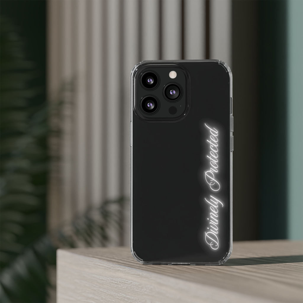 Divinely Protected Clear Phone Case