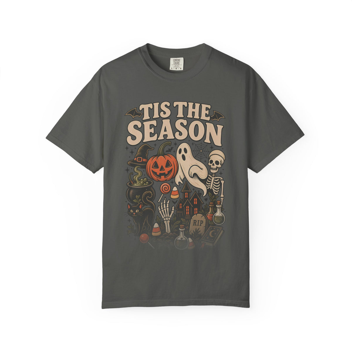 Halloween T-Shirt — 'Tis the Season' Vintage Spooky