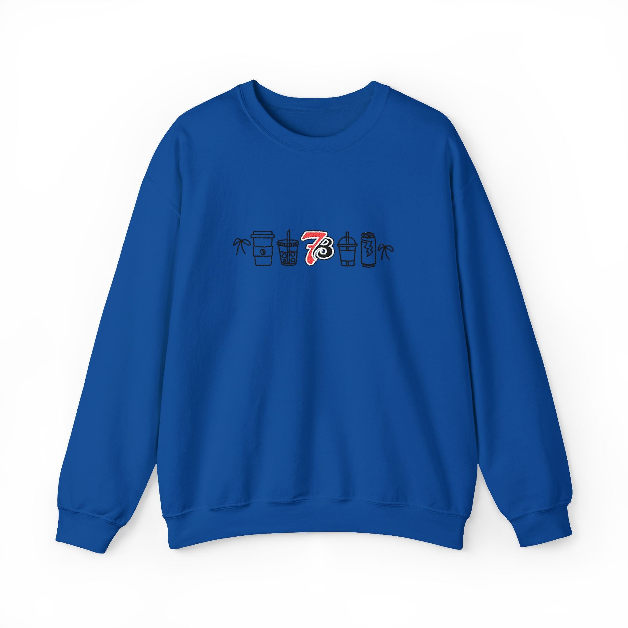 7 Brew Inspired Drink Lineup Sweatshirt
