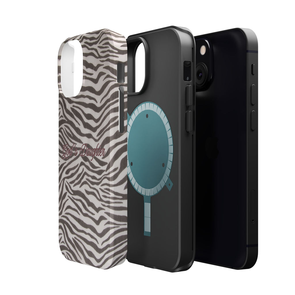 God's Daughter Zebra Stripe MagSafe Phone Case