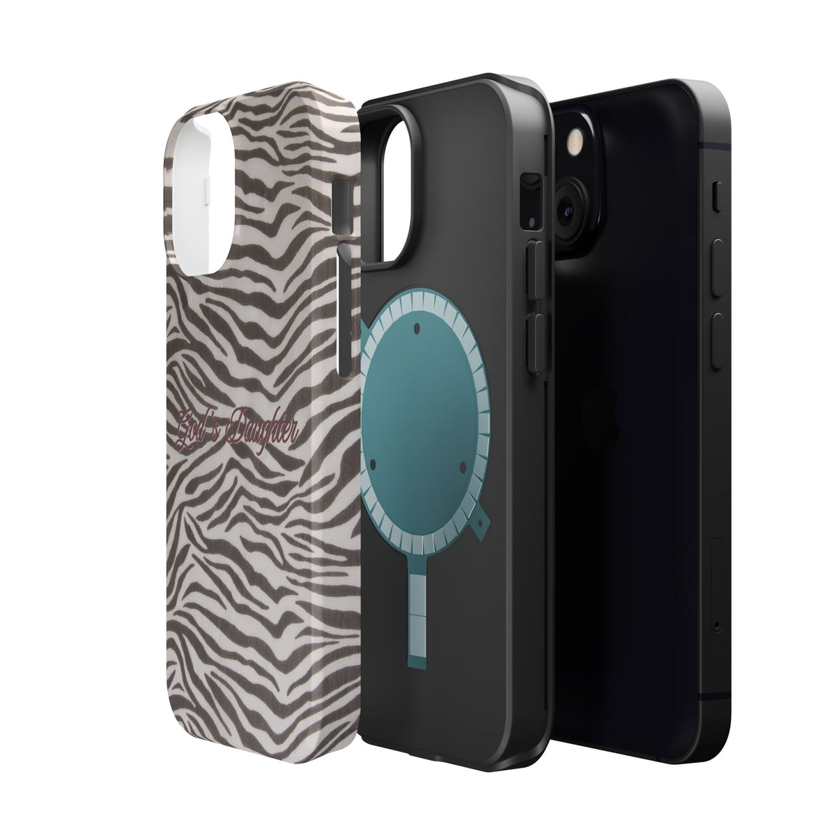 God's Daughter Zebra Stripe MagSafe Phone Case
