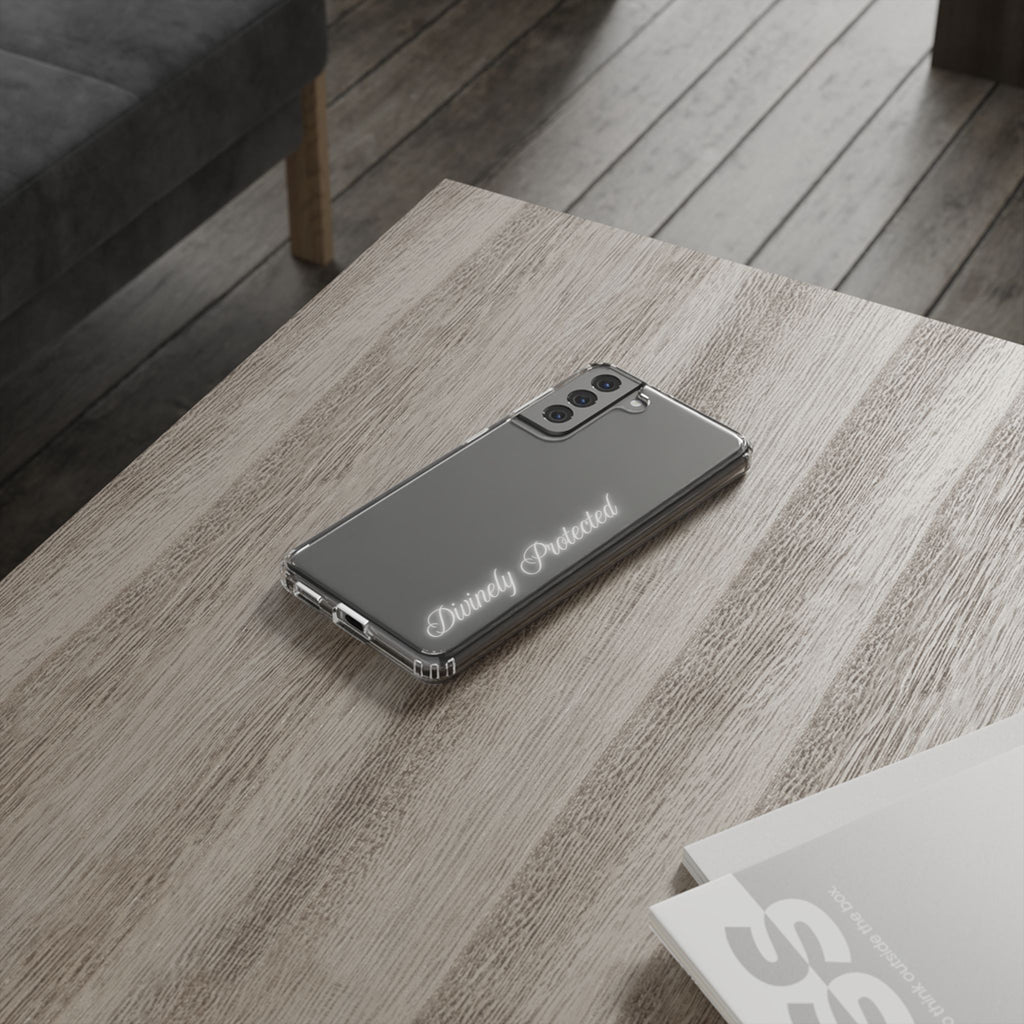 Divinely Protected Clear Phone Case