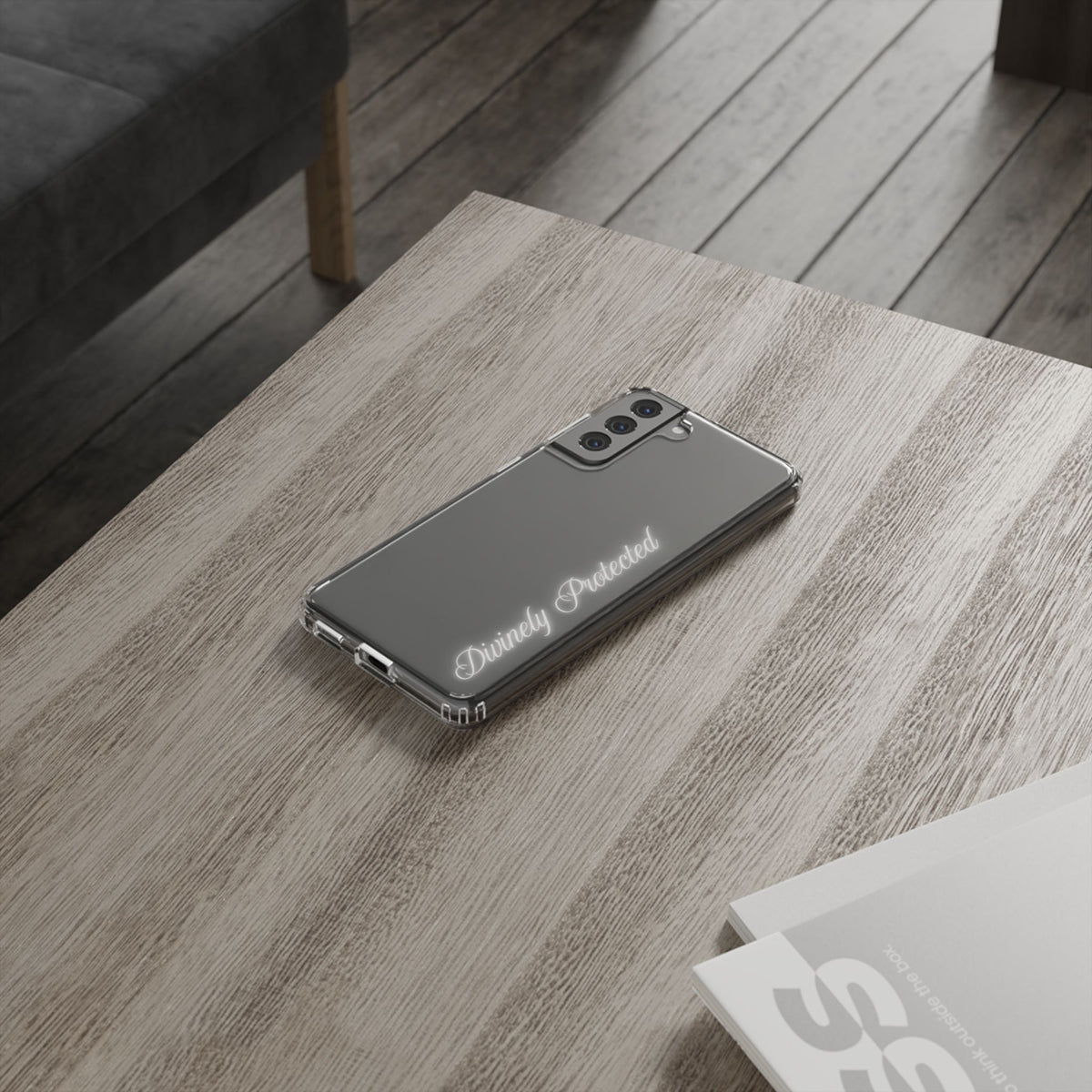 Divinely Protected Clear Phone Case