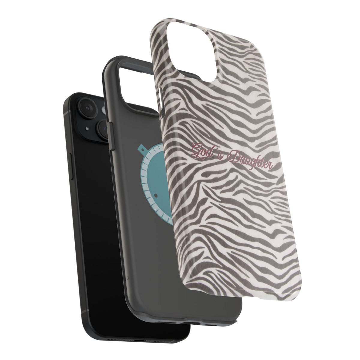 God's Daughter Zebra Stripe MagSafe Phone Case