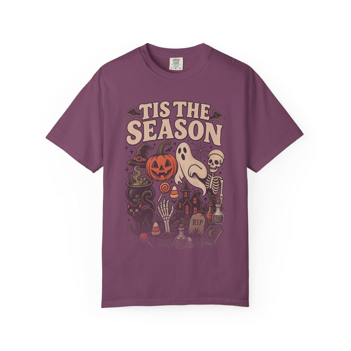 Halloween T-Shirt — 'Tis the Season' Vintage Spooky