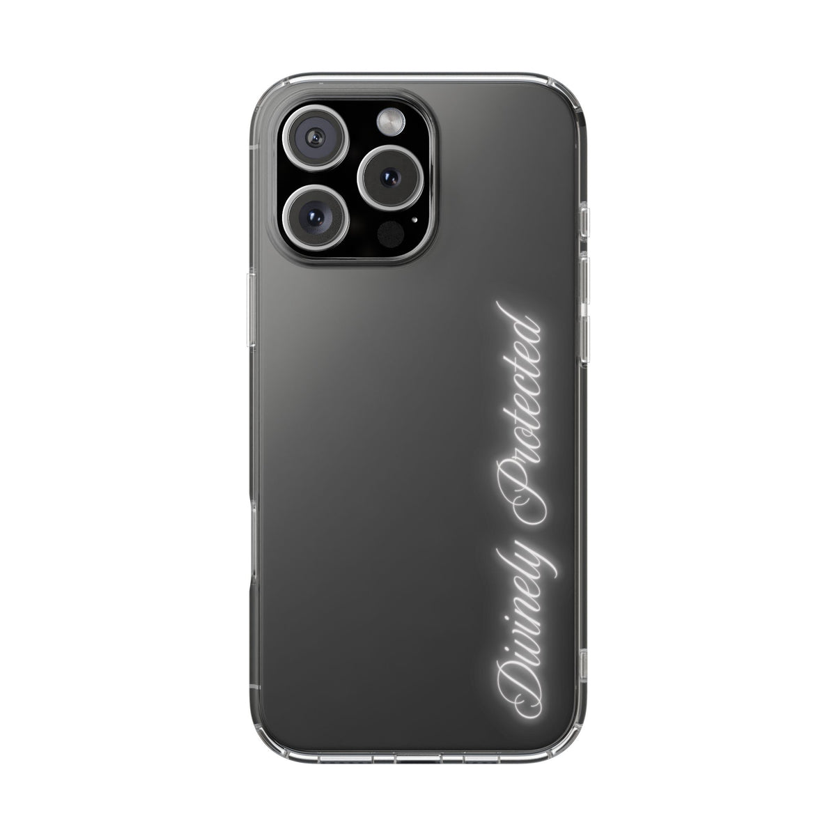 Divinely Protected Clear Phone Case