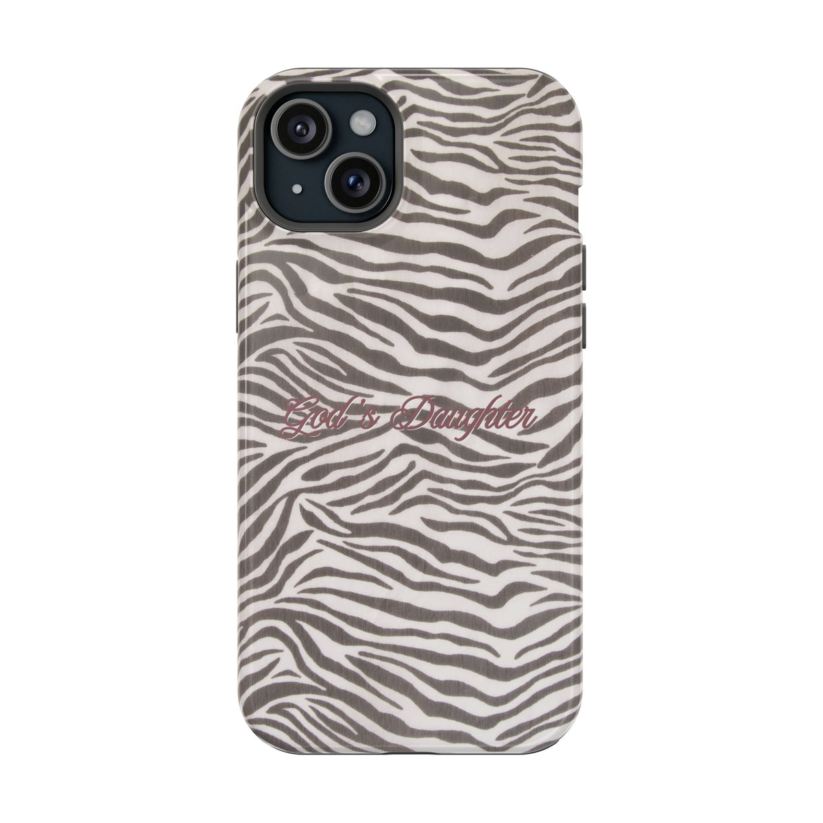 God's Daughter Zebra Stripe MagSafe Phone Case