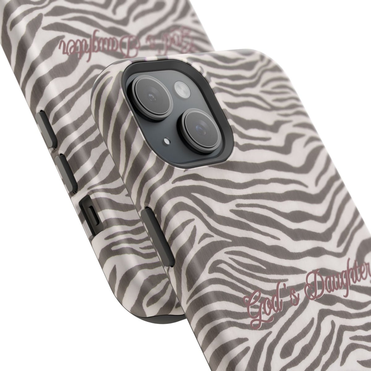 God's Daughter Zebra Stripe MagSafe Phone Case