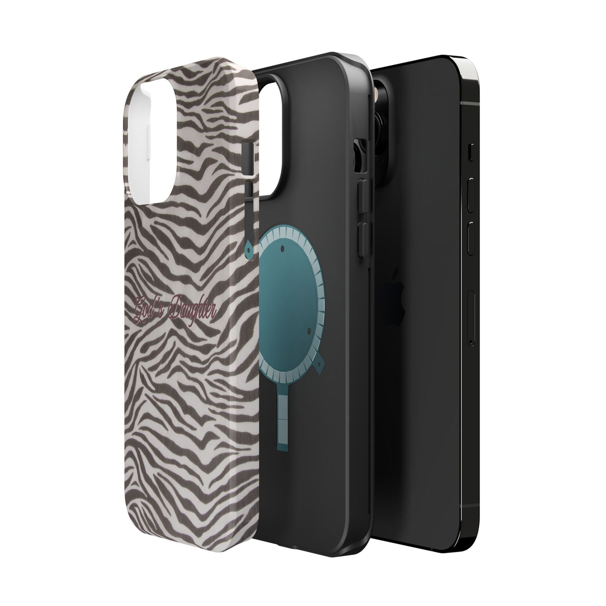 God's Daughter Zebra Stripe MagSafe Phone Case