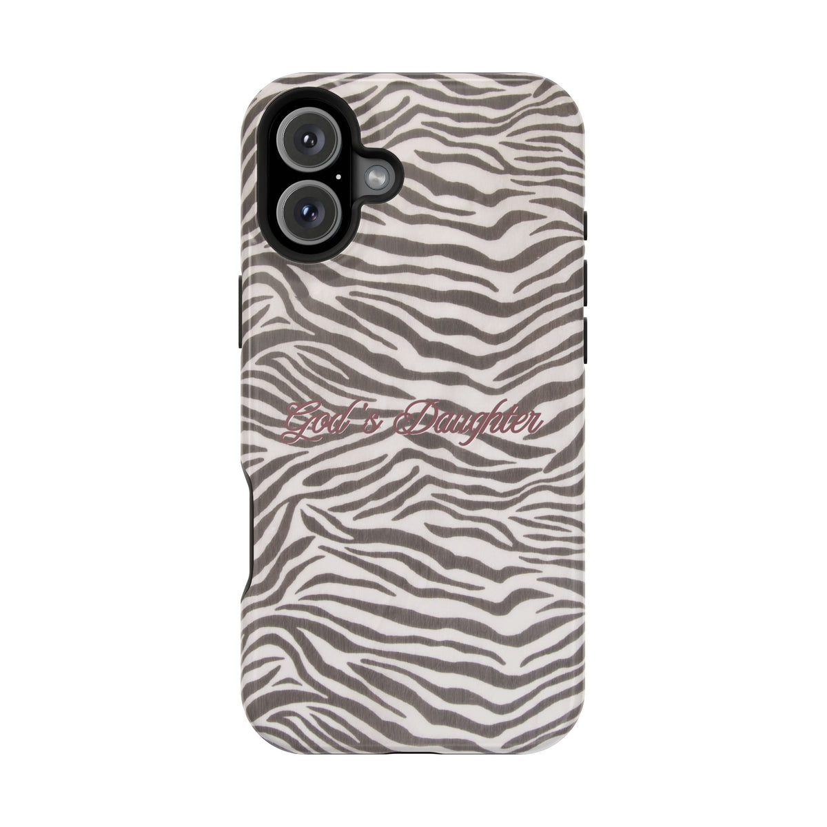 God's Daughter Zebra Stripe MagSafe Phone Case
