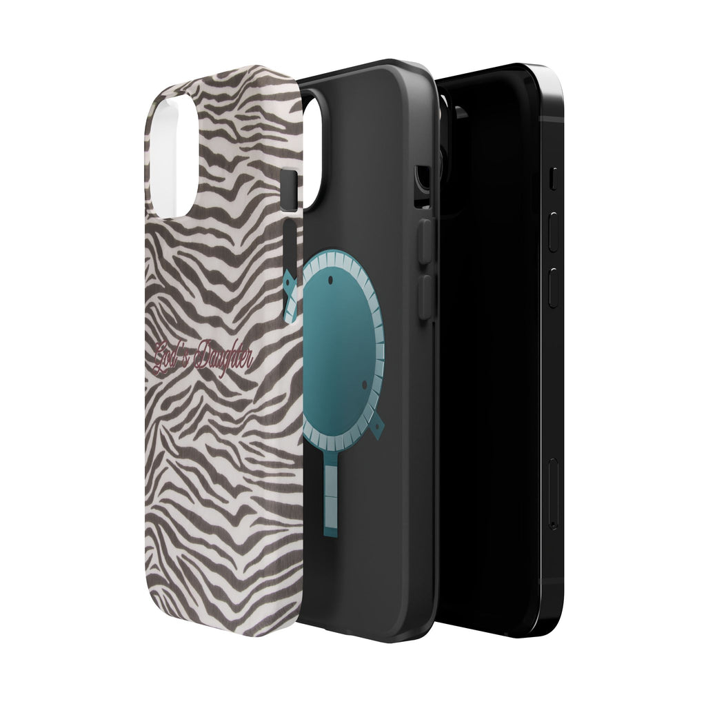 God's Daughter Zebra Stripe MagSafe Phone Case