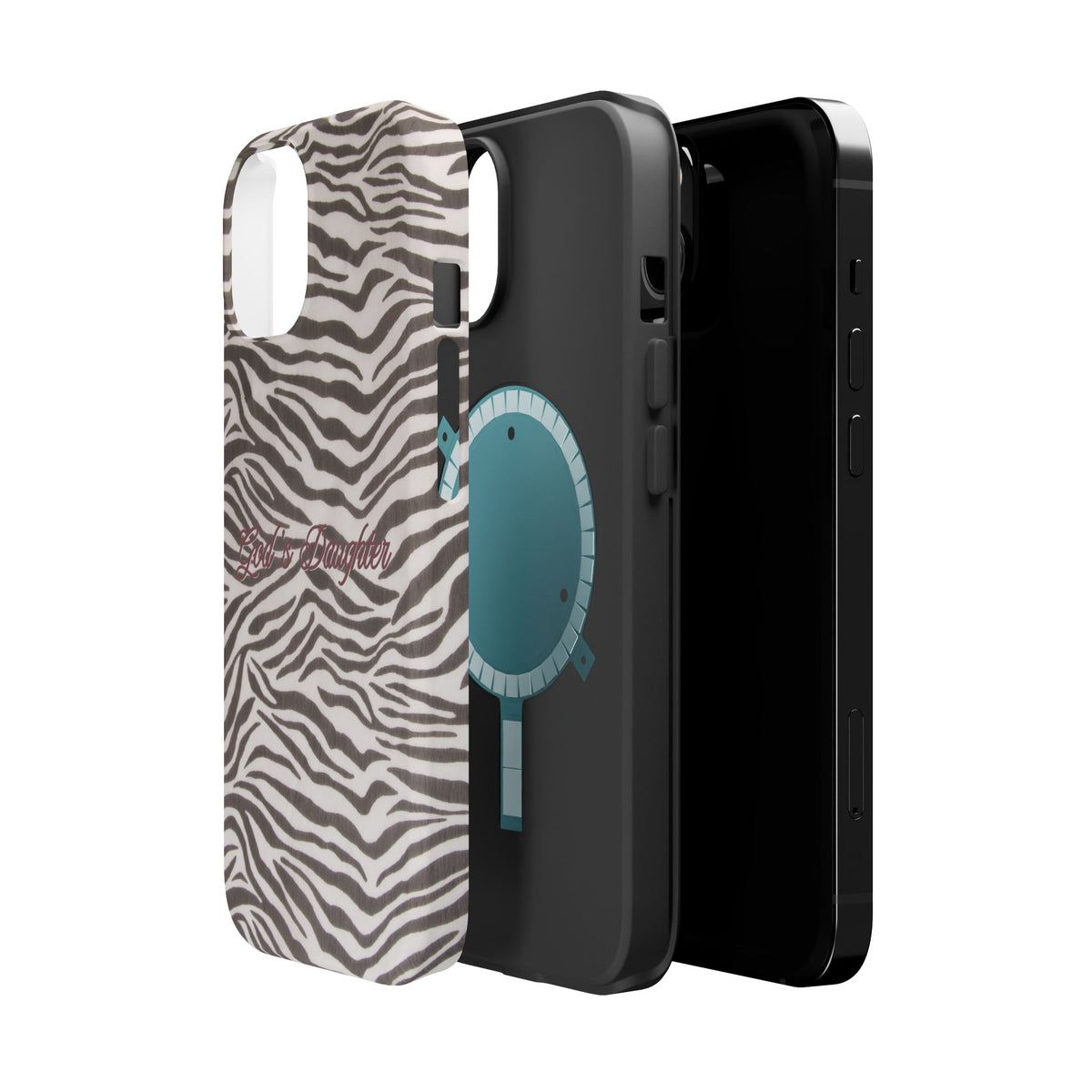 God's Daughter Zebra Stripe MagSafe Phone Case