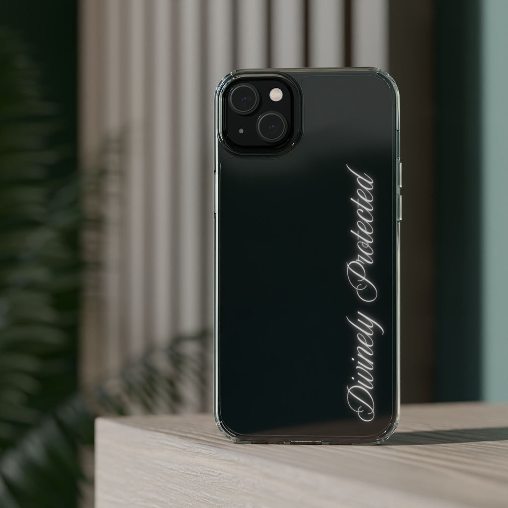 Divinely Protected Clear Phone Case