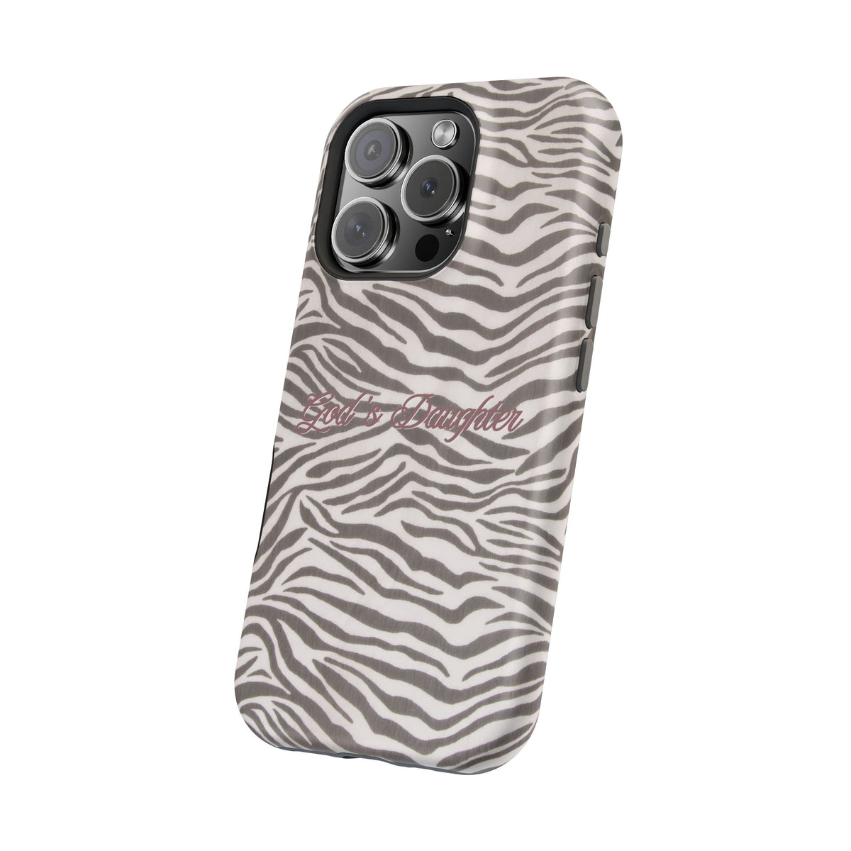 God's Daughter Zebra Stripe MagSafe Phone Case