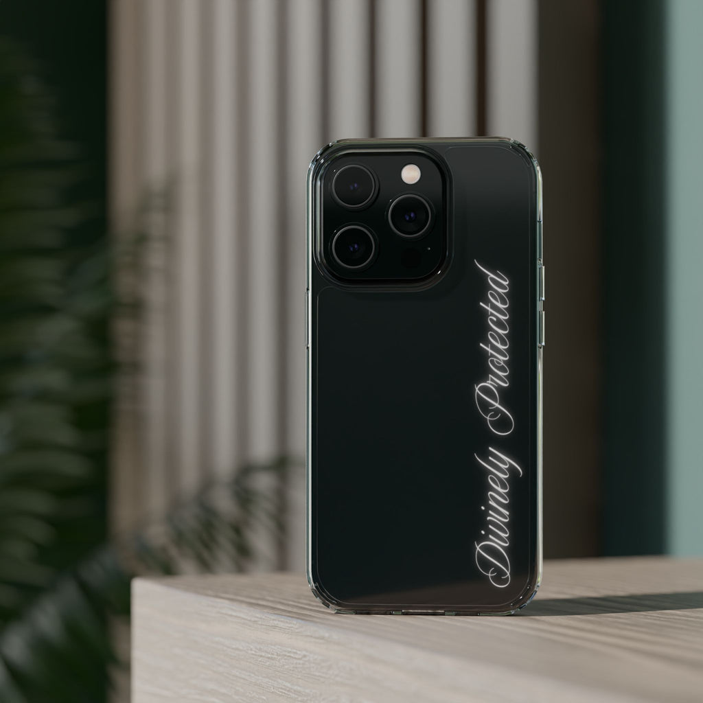 Divinely Protected Clear Phone Case