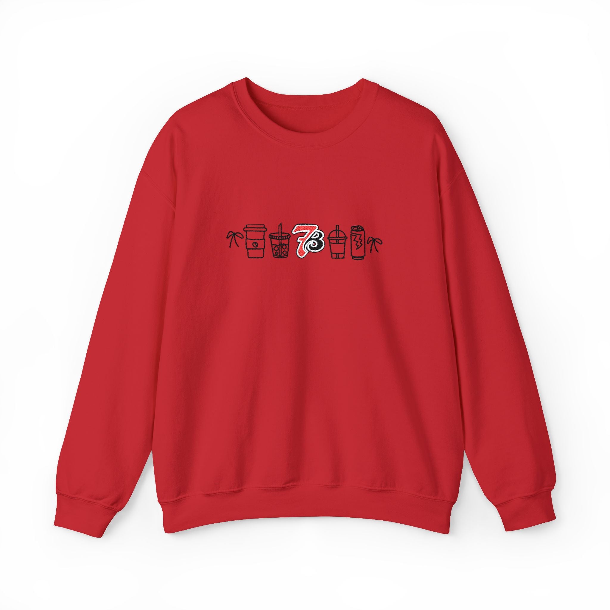 7 Brew Inspired Drink Lineup Sweatshirt