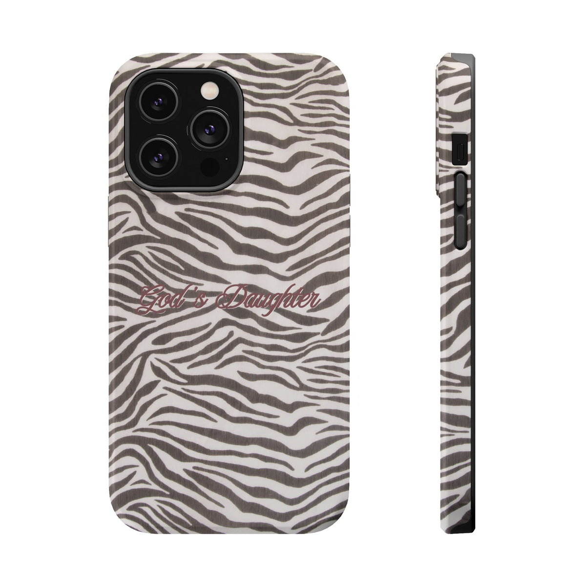 God's Daughter Zebra Stripe MagSafe Phone Case