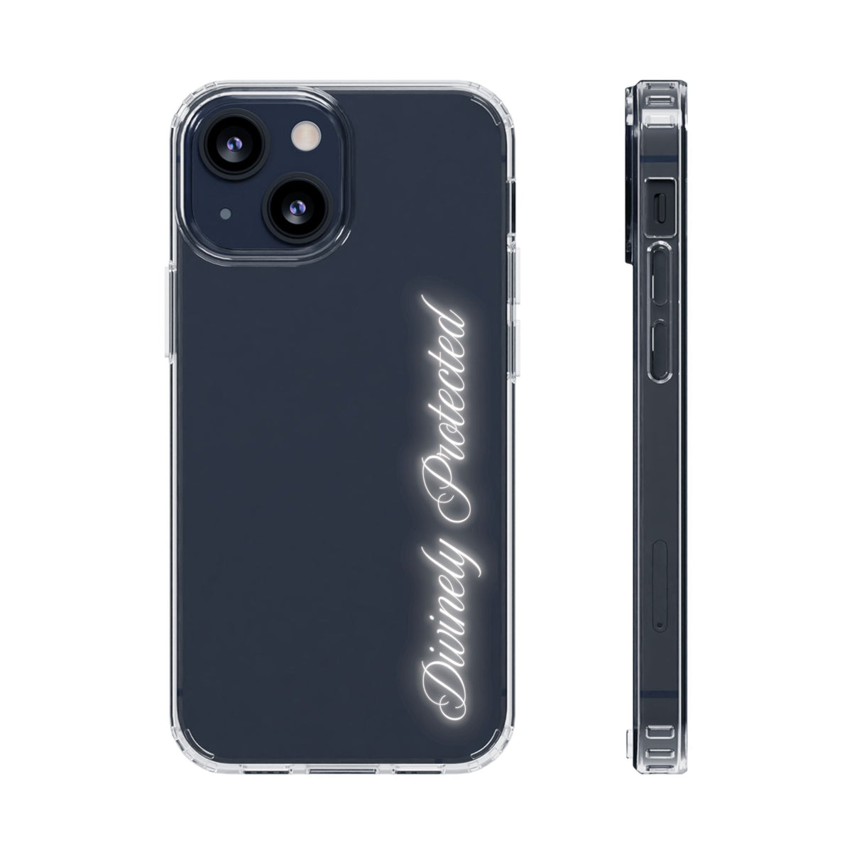 Divinely Protected Clear Phone Case