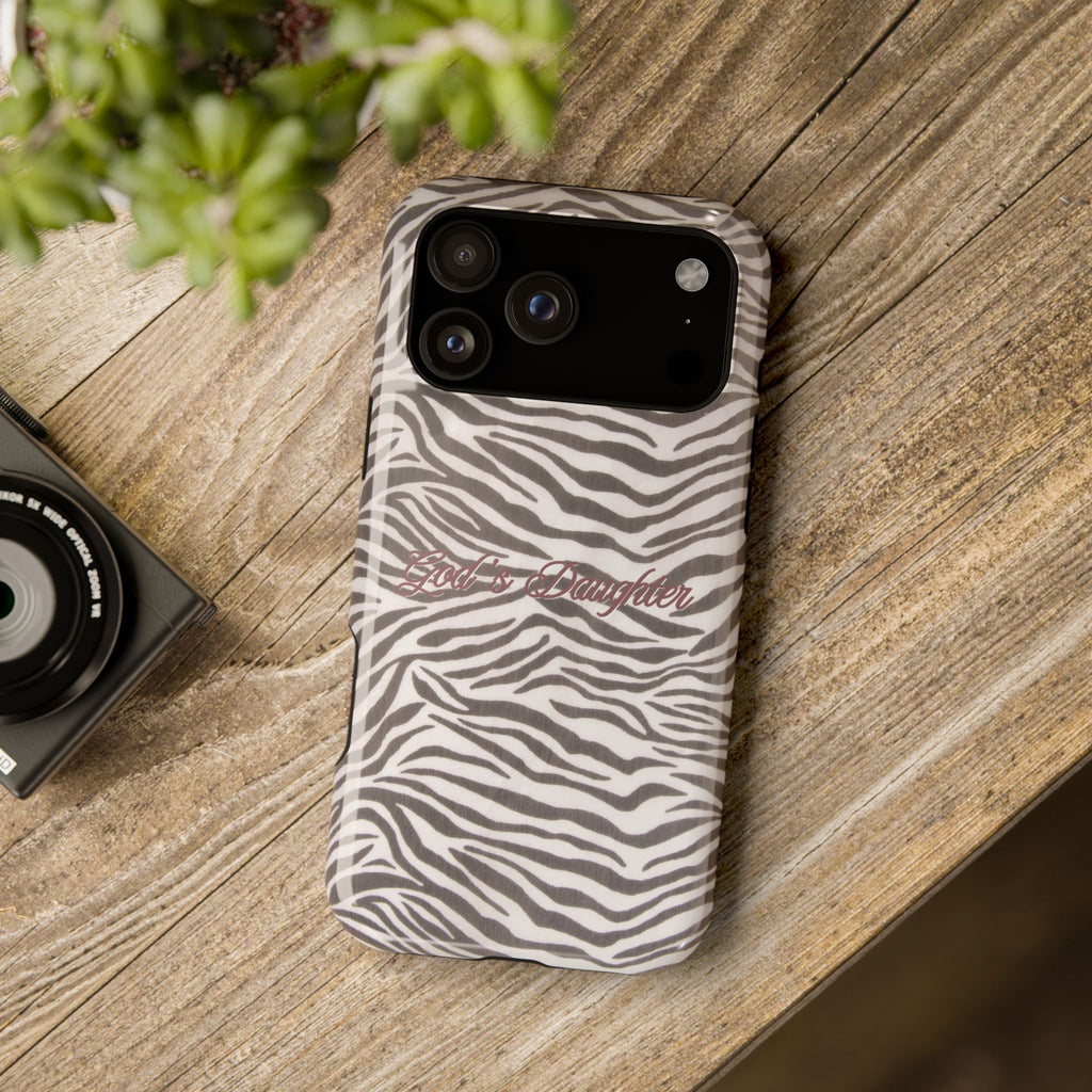 God's Daughter Zebra Stripe MagSafe Phone Case