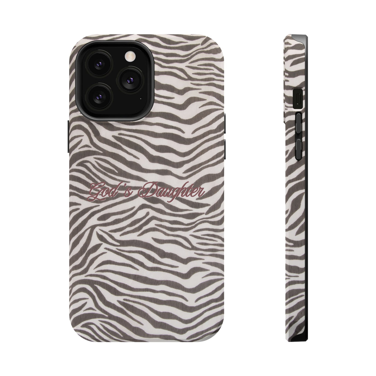 God's Daughter Zebra Stripe MagSafe Phone Case