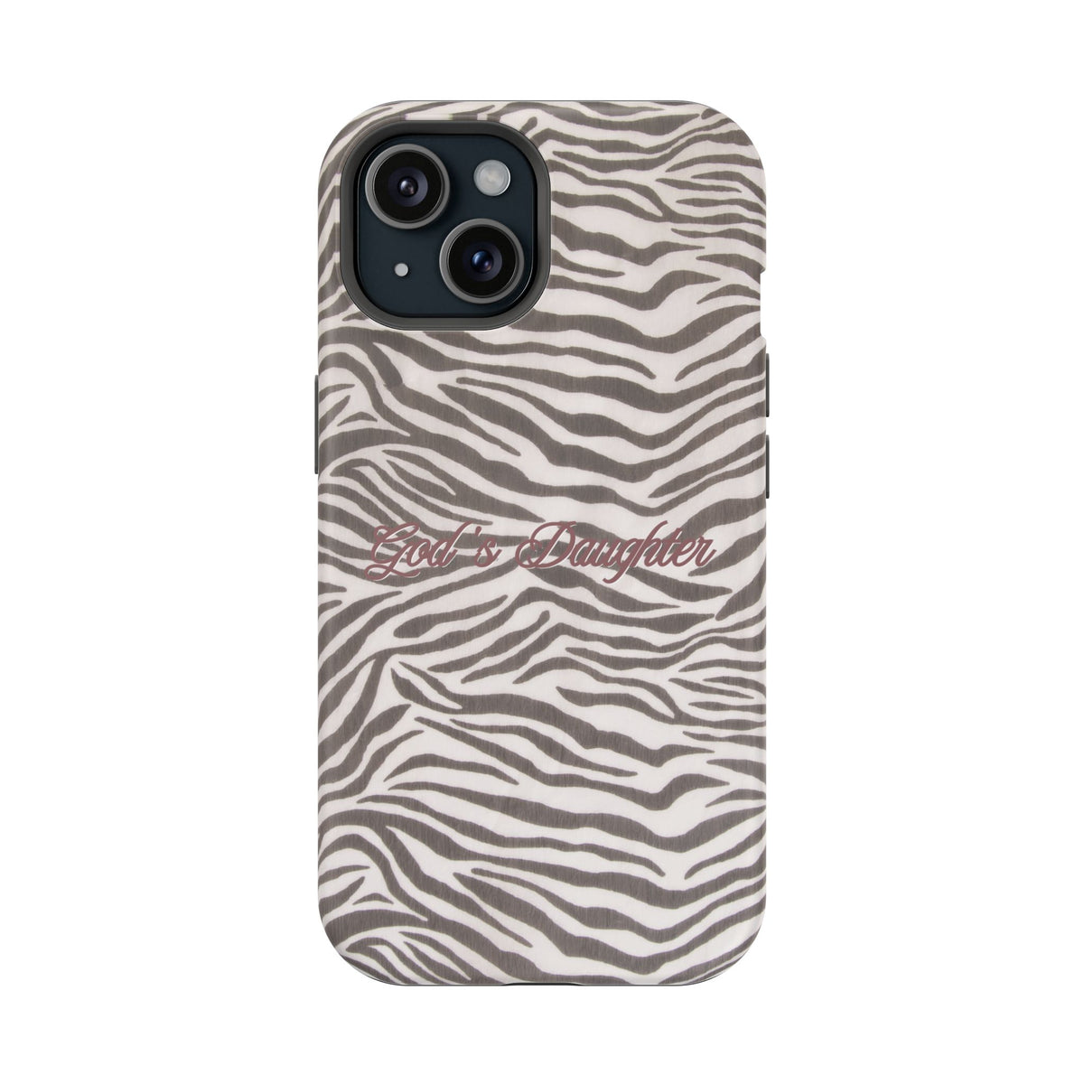 God's Daughter Zebra Stripe MagSafe Phone Case