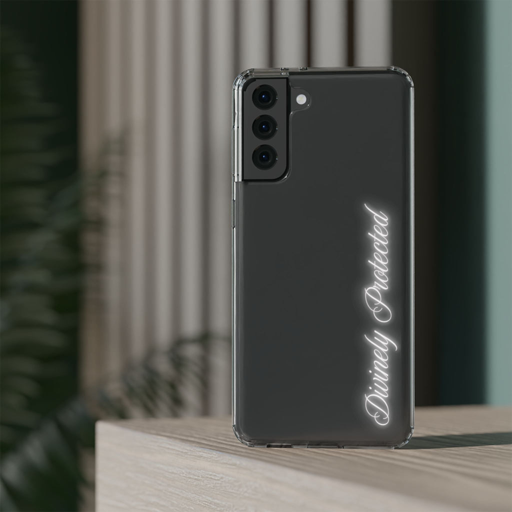 Divinely Protected Clear Phone Case