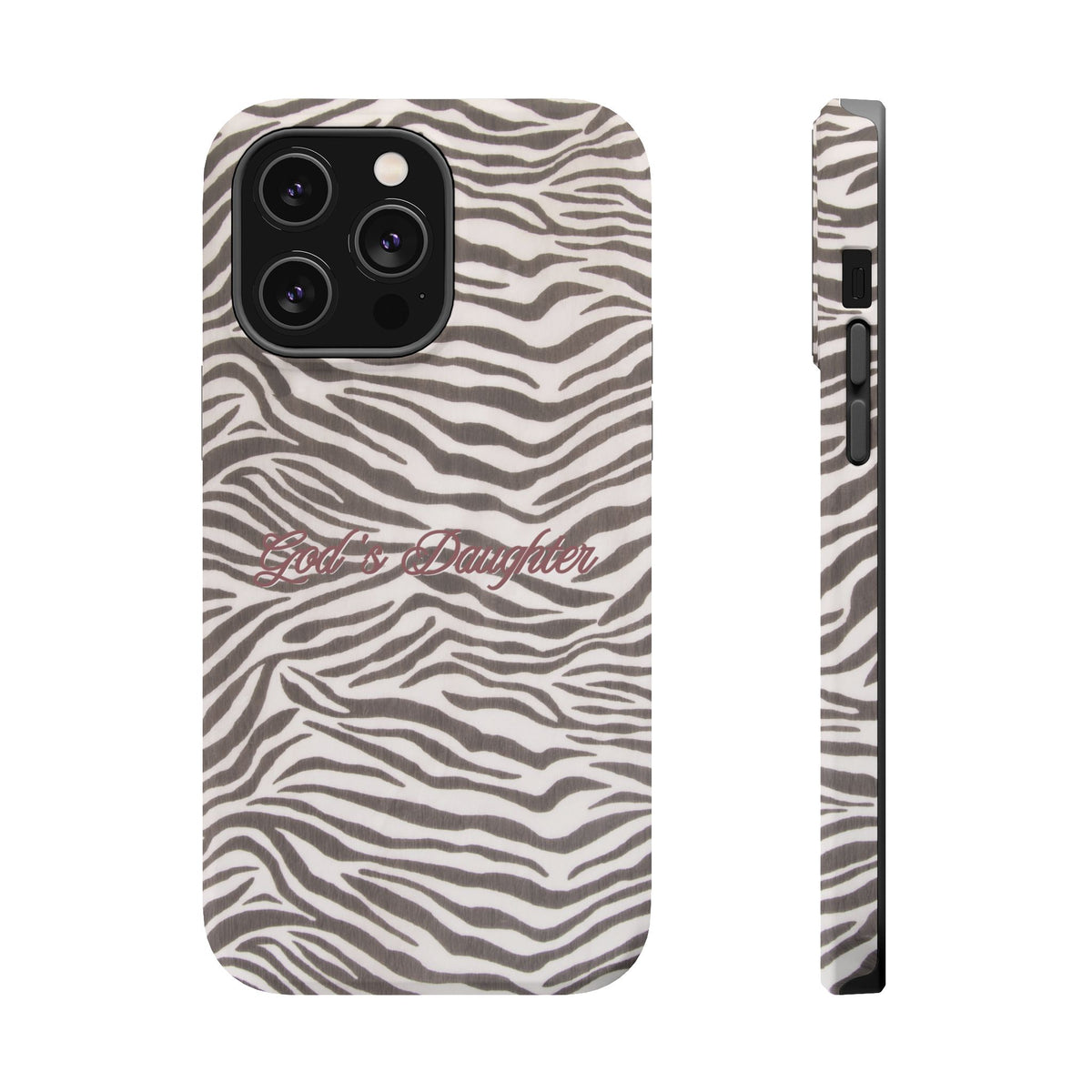 God's Daughter Zebra Stripe MagSafe Phone Case
