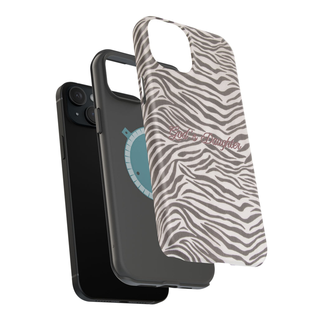 God's Daughter Zebra Stripe MagSafe Phone Case