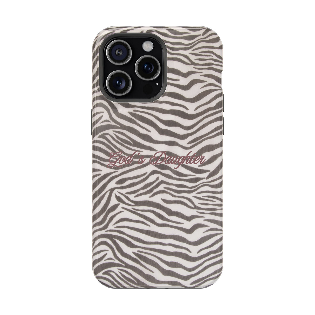 God's Daughter Zebra Stripe MagSafe Phone Case
