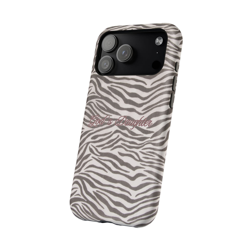 God's Daughter Zebra Stripe MagSafe Phone Case