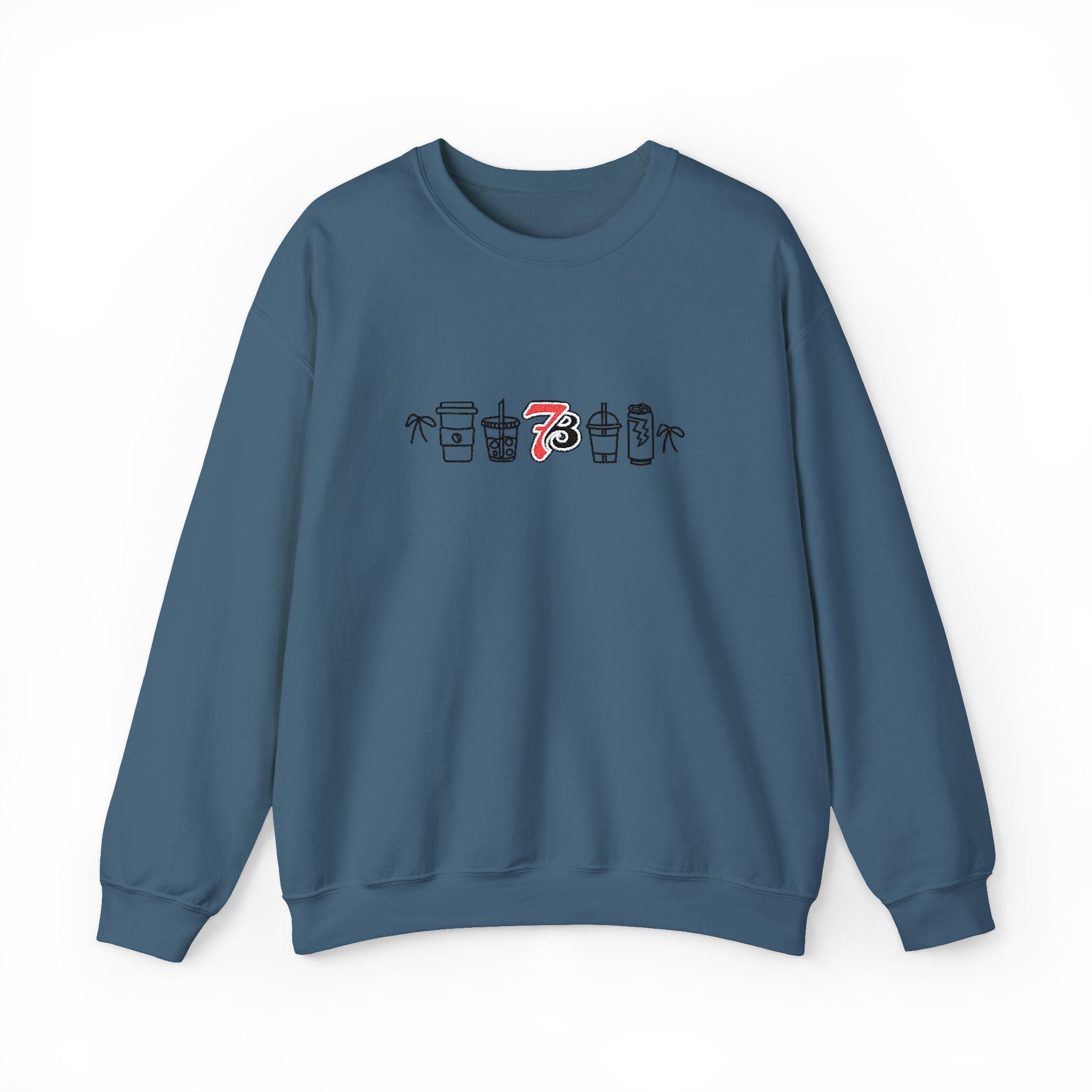 7 Brew Inspired Drink Lineup Sweatshirt