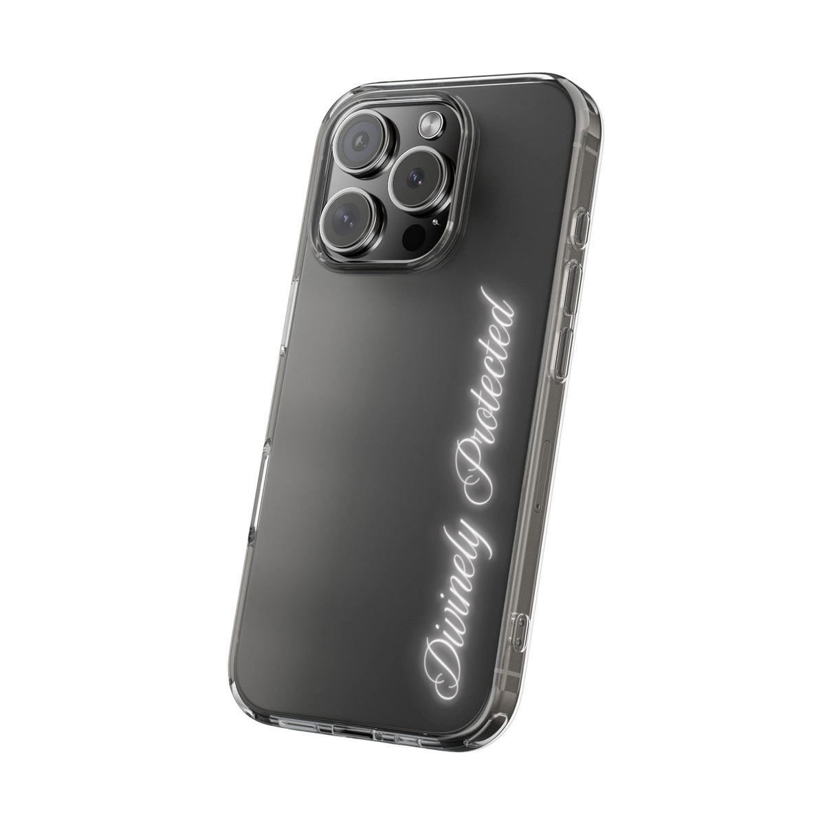 Divinely Protected Clear Phone Case