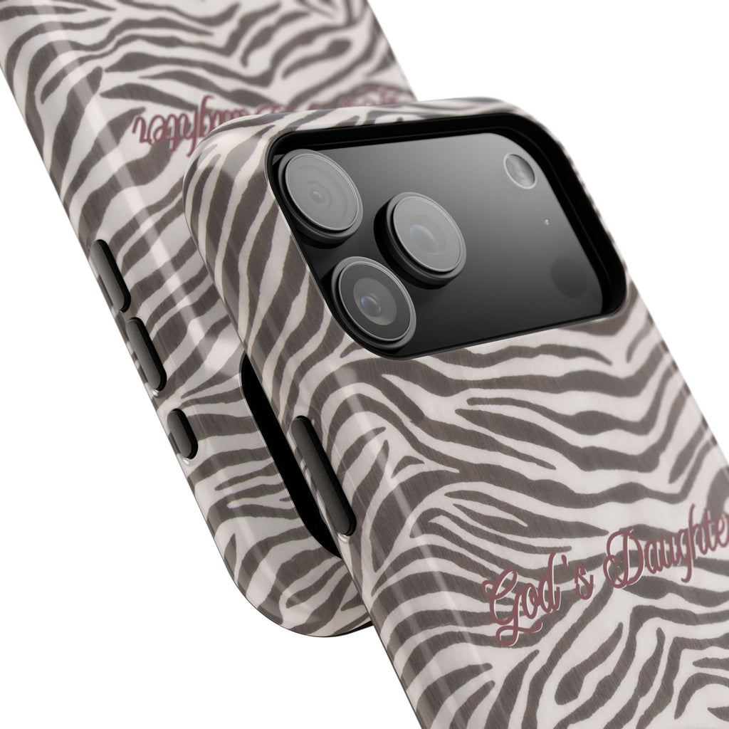 God's Daughter Zebra Stripe MagSafe Phone Case