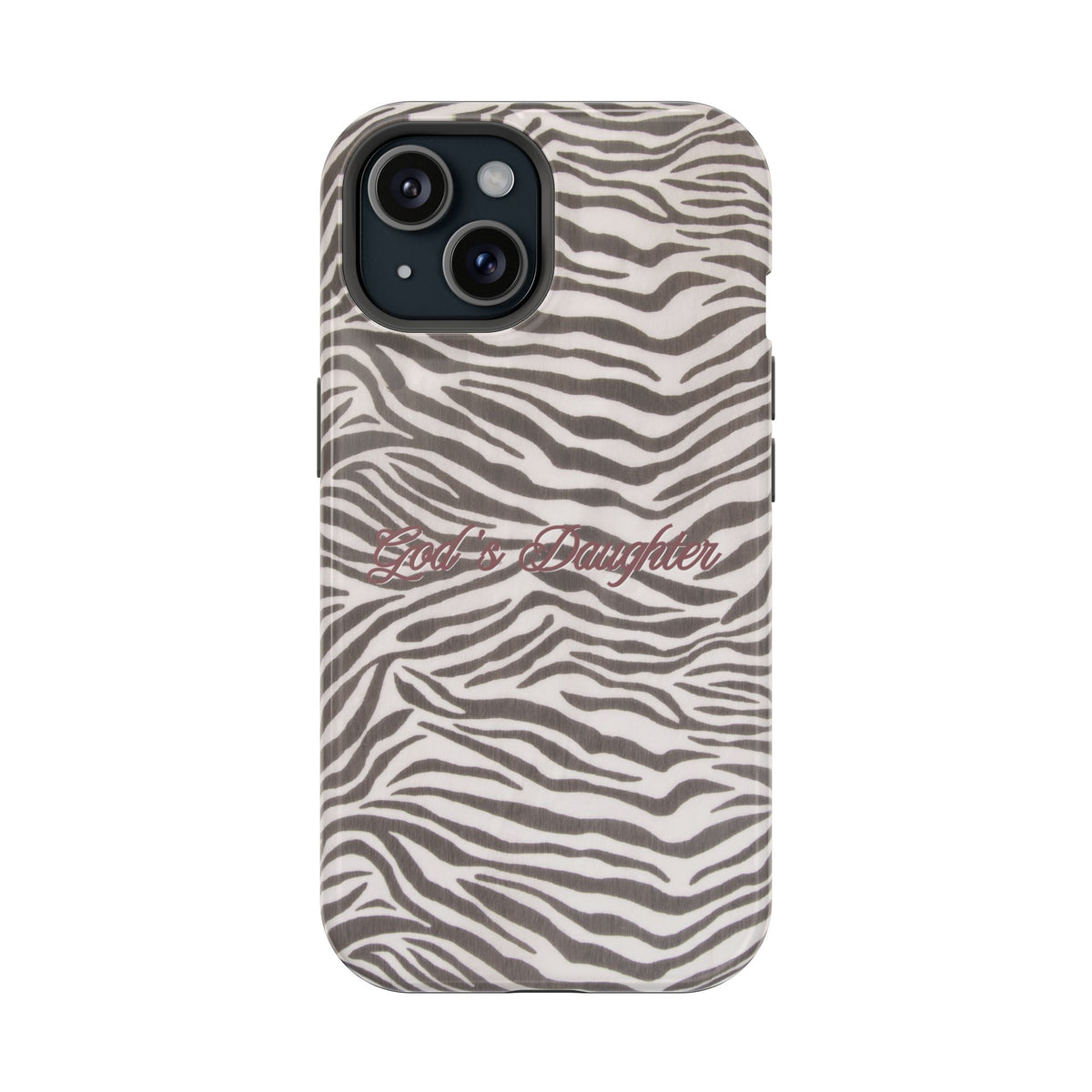 God's Daughter Zebra Stripe MagSafe Phone Case