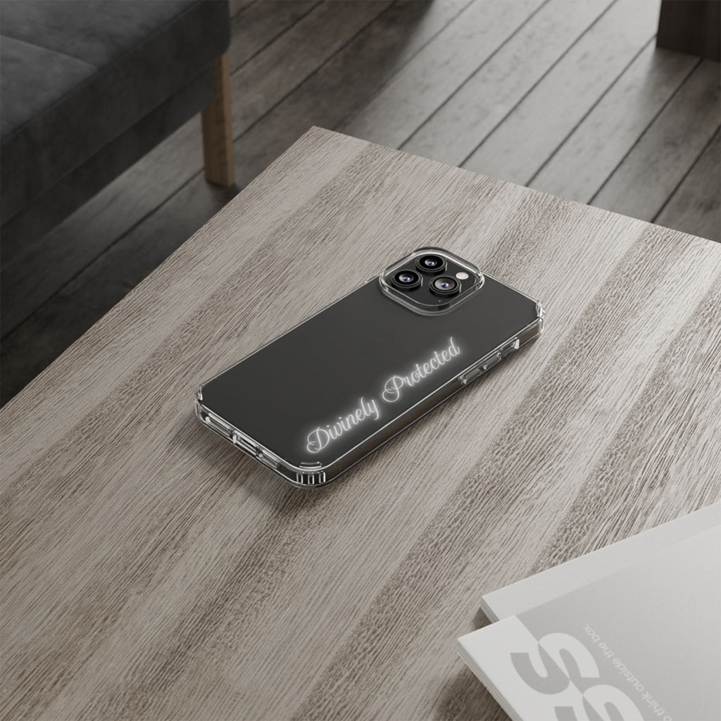 Divinely Protected Clear Phone Case