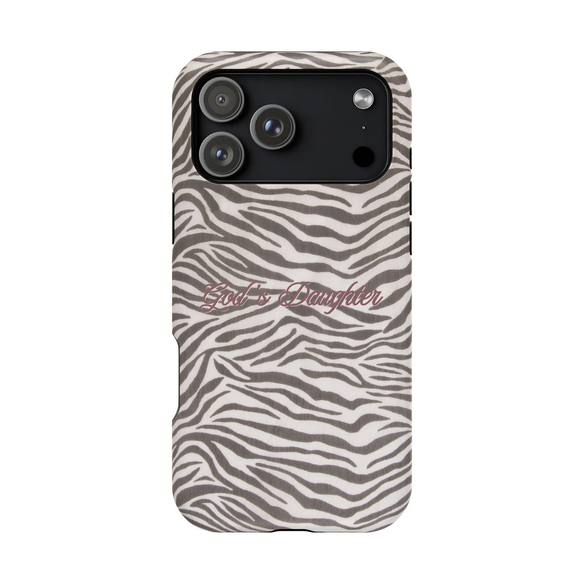 God's Daughter Zebra Stripe MagSafe Phone Case