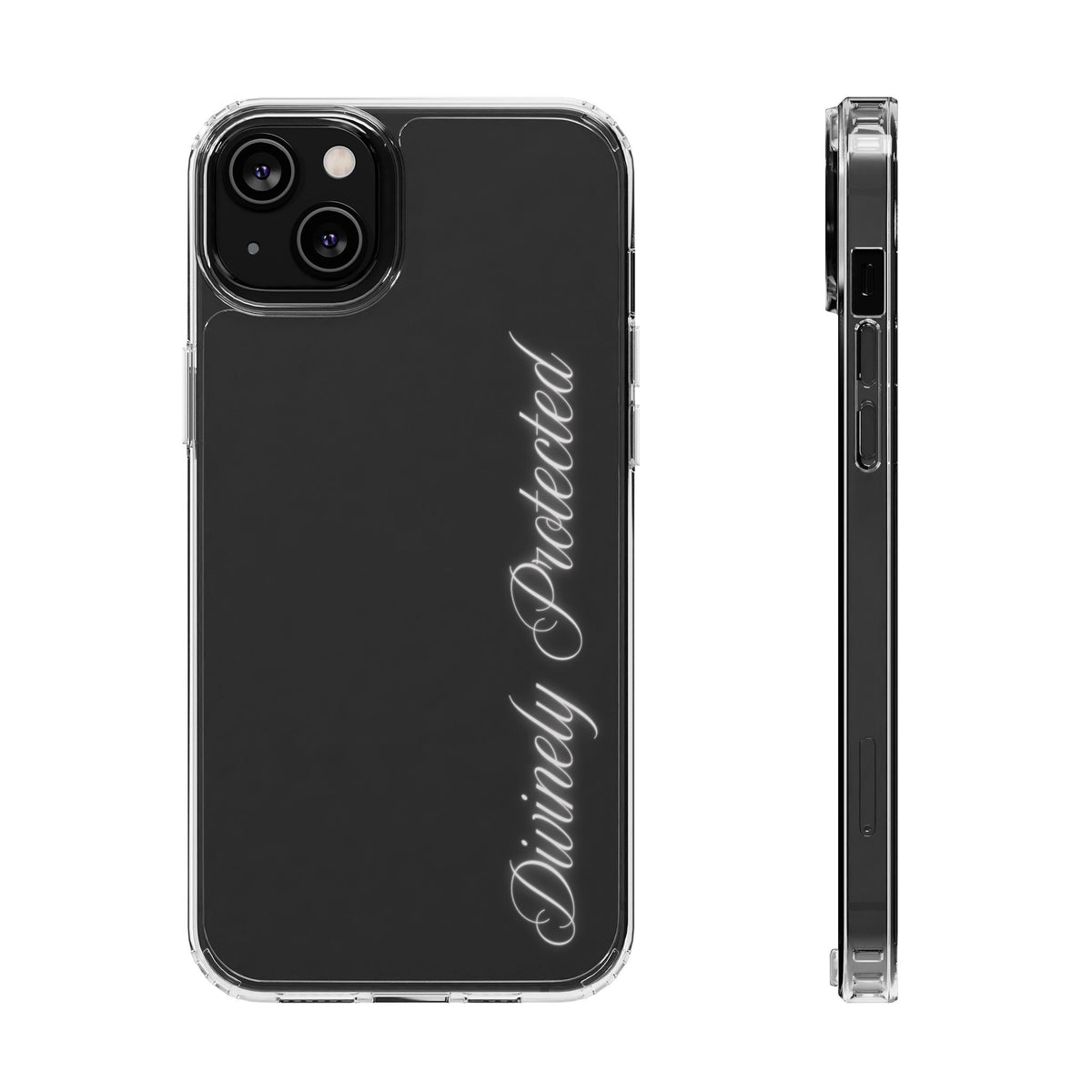 Divinely Protected Clear Phone Case
