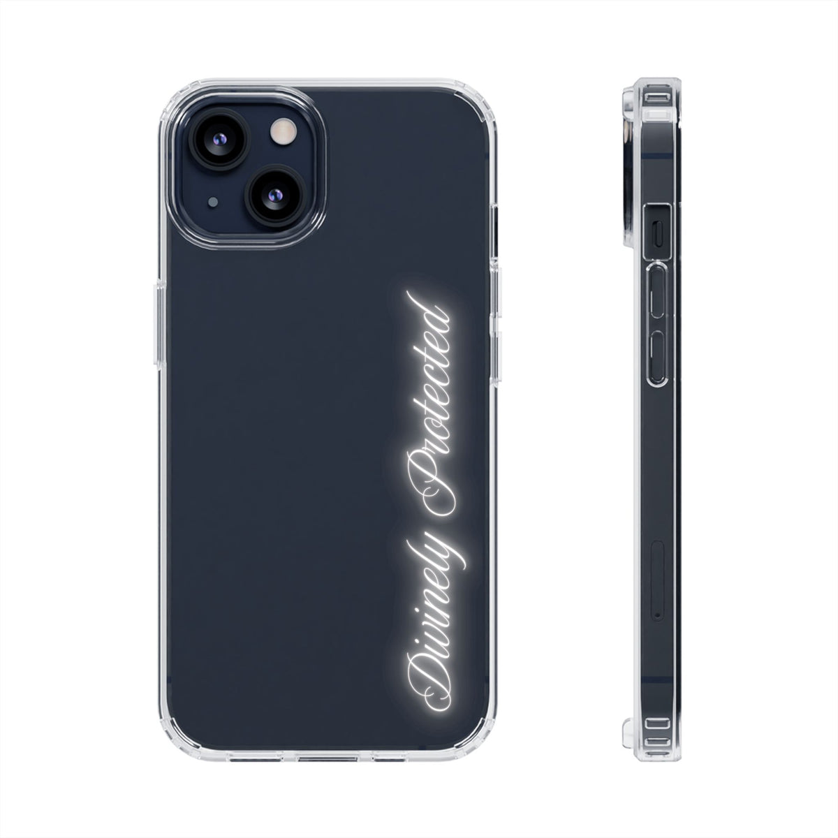 Divinely Protected Clear Phone Case