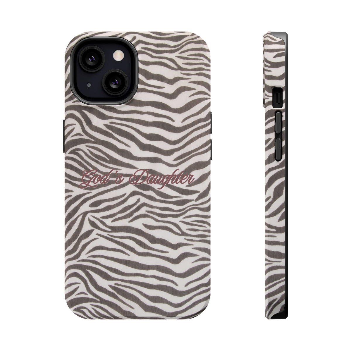 God's Daughter Zebra Stripe MagSafe Phone Case