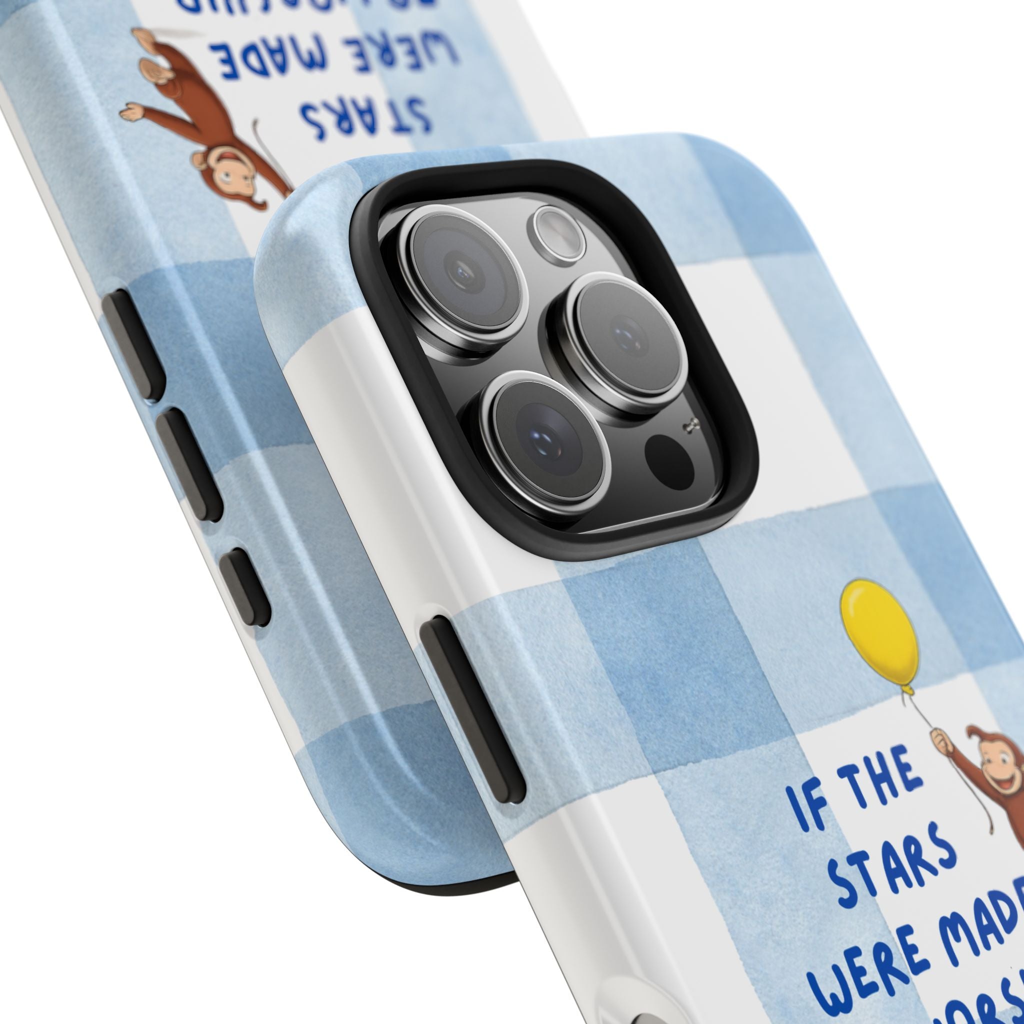 Curious George 'If the Stars Were Made to Worship' Tough Phone Case