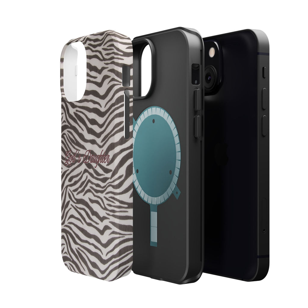 God's Daughter Zebra Stripe MagSafe Phone Case