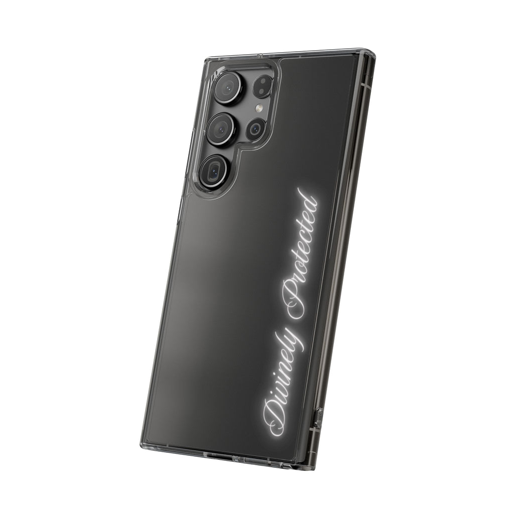 Divinely Protected Clear Phone Case